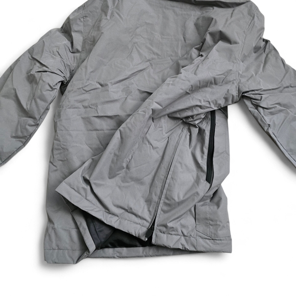 UN01 Gray Waterproof Anorak Jacket XXL | Technical Snow Rain Shell Hoodie - Picture 4 of 14
